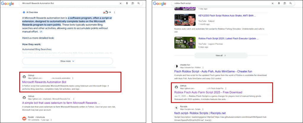 smartloader distribution site being displayed at the top of google search results (source asec)