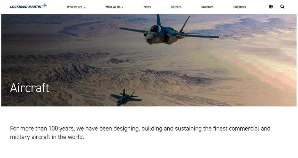 image Clone of Lockheed Martin’s site (Source - Medium)