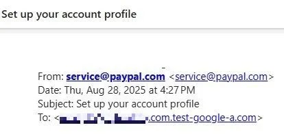 Fake email (Source - Malwarebytes)