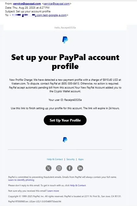 Fake email body (Source - Malwarebytes)